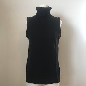 Jcrew Factory Sleeveless Turtleneck Sweater